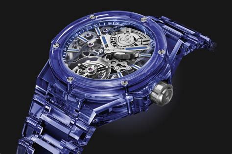 Hublot blue sapphire